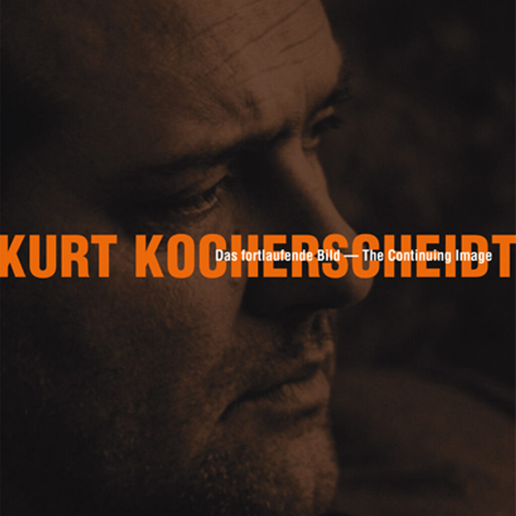 Poster für die Ausstellung von Kurt Kocherscheidt - wiener Künstler - Mak Wien - Schwarz weiss foto -sepia look- silberlook - Portait Photo von Kurt Kocherscheidt - gesicht von mann in nahaufnahme - foto von elfie semotan